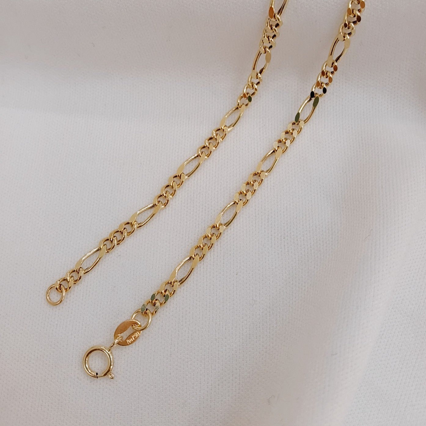 Art Deco 18K solid gold Cuban Chain Bracelet/Genuine 18K gold chain Bracelet/gift for her/lucky bracelet/ready to ship